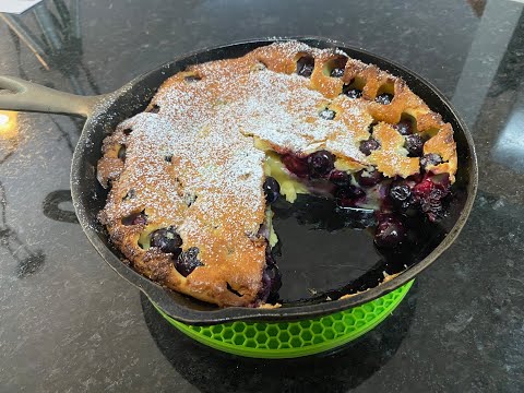 Blueberry Dutch Baby! Awesome!