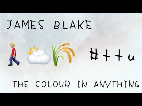 Suggestion Session 33: James Blake - The Colour In Anything ALBUM REACTION