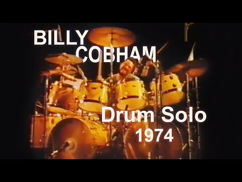 BILLY COBHAM Rainbow Theatre DRUM SOLO 1974