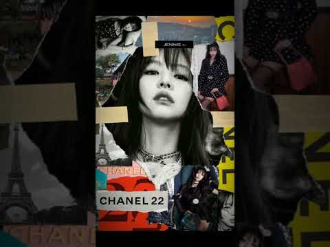 Jennie for Vogue Hongkong Chanel 22 Bag Campaign #shorts #blackpink #jennie #bornpink #worldtour