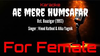 Download lagu Karaoke Ae Mere Humsafar ( For Female ) - Vinod Rathod & Alka Yagnik Ost. Baazigar (1993) mp3 Download lagu Karaoke Ae Mere Humsafar ( For Female ) - Vinod Rathod & Alka Yagnik Ost. Baazigar (1993) mp3