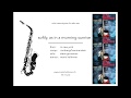 Softly, As In A Morning Sunrise - Steve Grossman - Alto Sax Solo Transcription