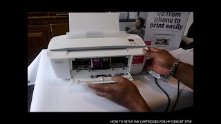 HOW TO SETUP INK CARTRIDGES FOR HP DESKJET 3750