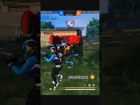 Shorts Gaming Videos Free Fire Max playing with a Only headshot TDW WIZARD 77 VS NP XEROX #shorts