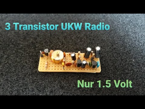 3 Transistor UKW Radio