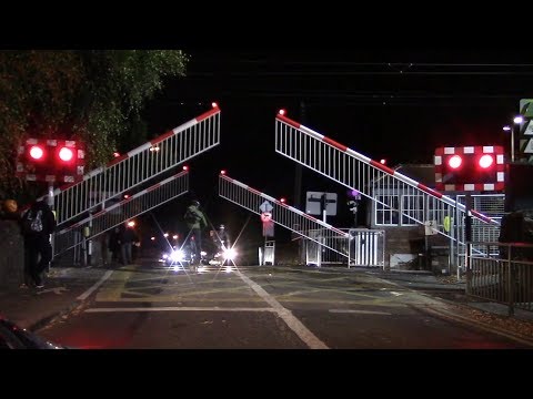 Railway Crossing at Night - Sydney Parade, Dublin