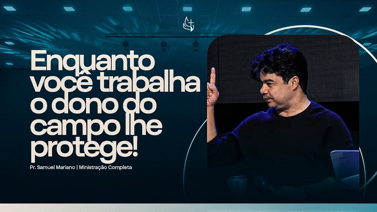 Samuel Mariano pregando sobre Rute