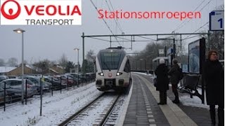 preview picture of video 'Station afroep/ stations Announcements/ Bahnhofsdurchsagen Maastricht Randwyck- Kerkrade Centrum'