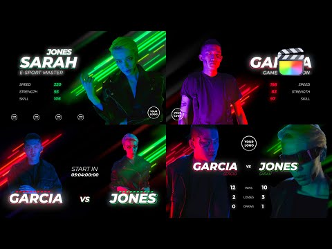 Main Event Modular Template for Apple Motion & Final Cut Pro - MotionVFX