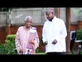 Museveni welcomes his best friend Mama Nyerere at State Lodge Nakasero ahead of Uganda Martyrs Day