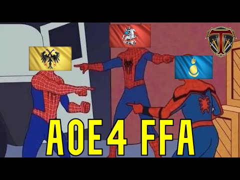 Age of Empires 4: Sunday Night FFA Madness | Backstabbing, Schemes & FFA