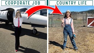 FROM CITY TO COUNTRY!  I quit my job because of this....