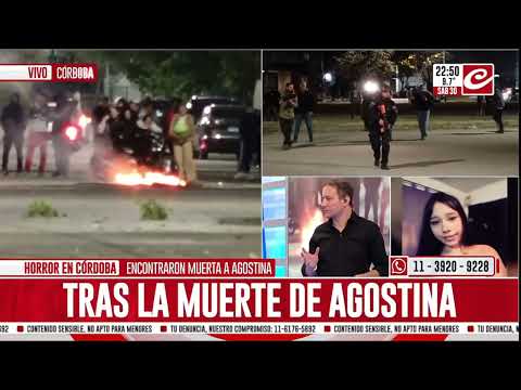 Horror en Córdoba: disturbios en la puerta de la comisaría