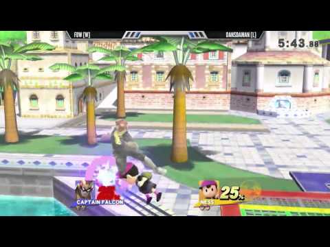 Smash WiiU - TBZs15e4 - GF - FOW (Ness) vs dansdaman (Captain Falcon)