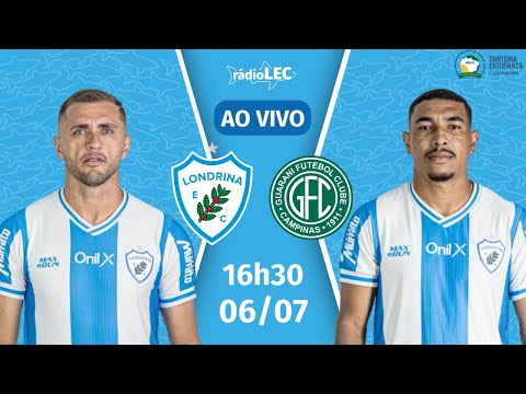 LONDRINA 1X1 GUARANI | 06/07/25 | BRASILEIRÃO SÉRIE C | JORNADA ESPORTIVA RÁDIOLEC