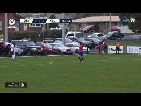 McDonalds NPL Tasmania, Round 15, Devonport Strikers v Kingborough, Goal Highlights