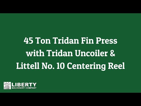 Гидравлический пресс с Н-образной рамой TRIDAN RLB 45 E-30-22-E 1992