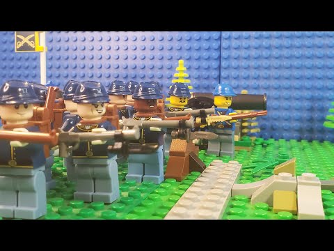 Battle of gettysburg LEGO stop motion 