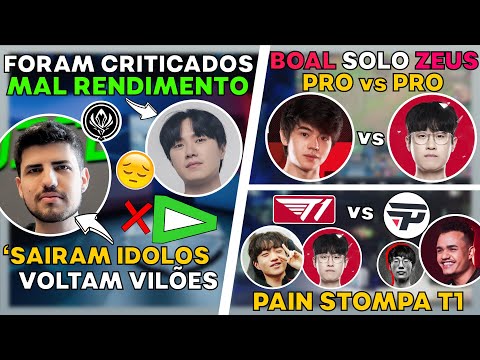 ROBO e CROC FORAM CRITICADOS POS MSI? AEGIS FALA DO JUNGLER da PSG ! BRS STOMPAM PROPLAYERS GRINGOS!