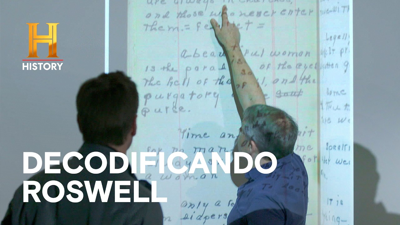¿Mensaje Codificado en Roswell? - GRANDES MISTERIOS DE LA HISTORIA