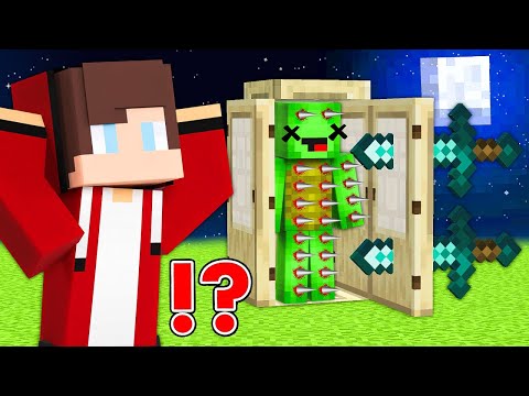 JJ finds shocking truth about Mikey in Minecraft