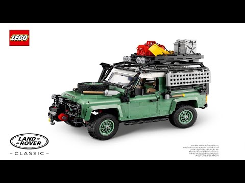 LEGO instructions - Icons - 10317 - Land Rover Classic Defender 90