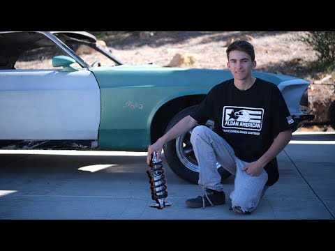 1969 MUSTANG ALDAN AMERICAN COILOVER INSTALL!!