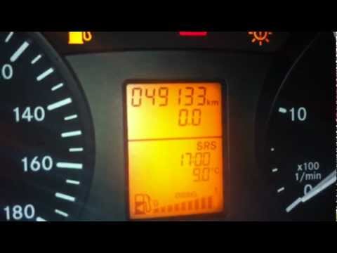 mercedes sprinter 318 cdi 2007 remise à zéro compteur d'entretien