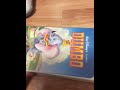 Dumbo 1991 Vhs Review Sticker Label Copy