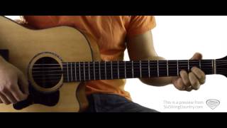 Outta My Head - Craig Campbell - Guitar Lesson and Tutorial