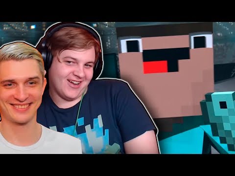 ПЯТЁРКА И JACK LOONEY ОЗВУЧИВАЮТ СМЕШНУЮ АНИМАЦИЮ МАЙНКРАФТ