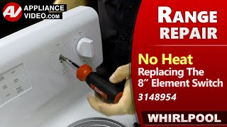 Range / Oven / Cooktop Not Heating - Element & Burner Issues - Infinite Switch Diagnostic & Repair