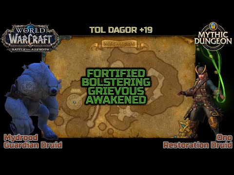 M+ SEASON 4 | Tol Dagor +19 | Guardian & Resto Druid