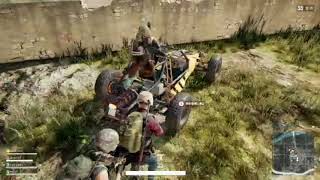 【ＰＵＢＧ】４人でわいわい戦場記【バギーチャレンジ】