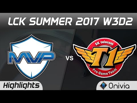 MVP vs SKT Highlights Game 2 LCK SUMMER 2017 MVP vs SK Telecom By Onivia