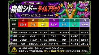 【ドラクエ10】Day 2 このあと決戦！直前情報＆優勝予想！シドータイムアタック：ジェイユルーム杯【伝説の宿敵たち】
