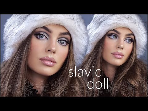 SLAVIC DOLL MAKEUP TREND ❄️🎀 a Talk-Through Makeup Tutorial!