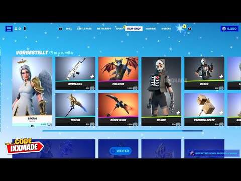 Fortnite Shop 04.01.2022 - Fortnite Shop Heute 4 Januar -IXXMADE