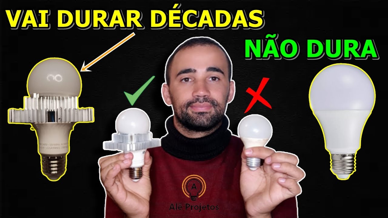 LÂMPADA DE LED QUEIMANDO ? FAÇA DURAR DÉCADAS AO INVÉS DE ANOS - Diy