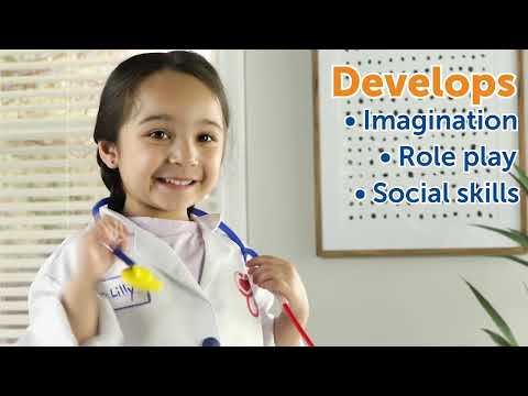 Slide 5 - Pretend and Play Doctor Play Set (video)