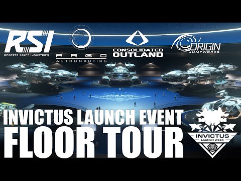 Star Citizen Invictus Launch Week 2951 RSI floor tour