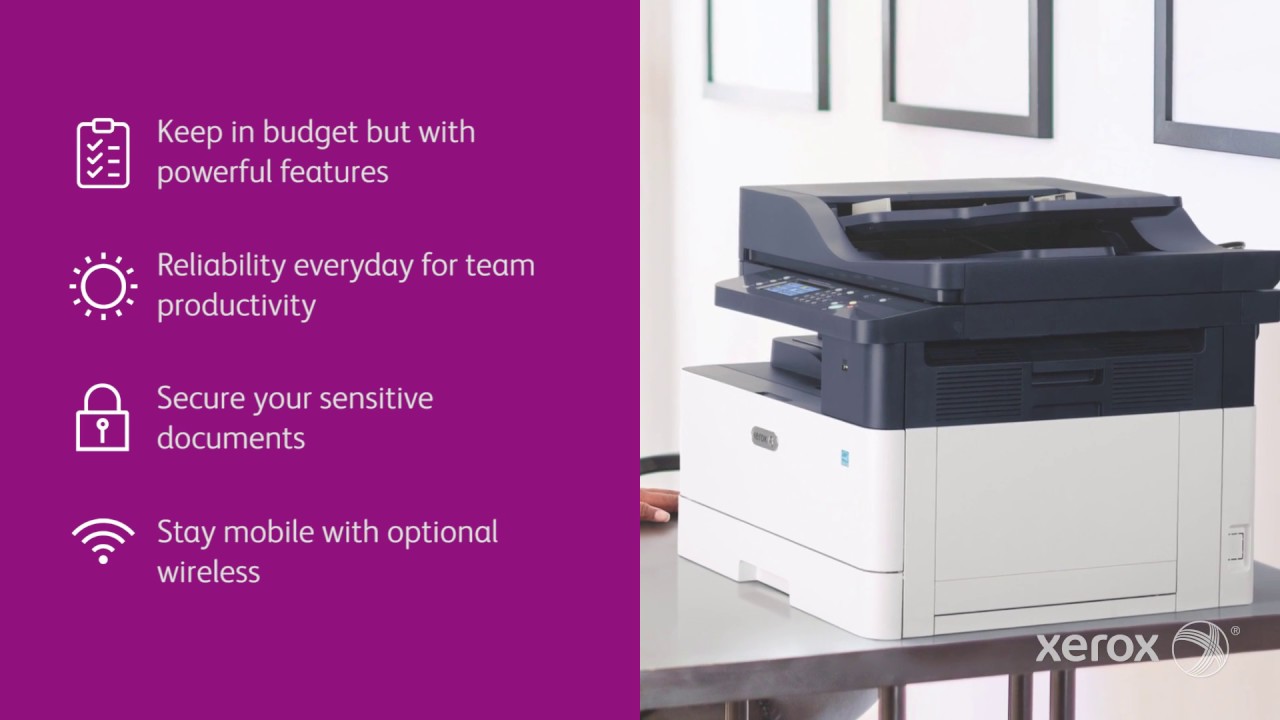 A3 Value Everyday with Xerox® B1022 / B1025 Multifunction A3 Printer YouTube Video