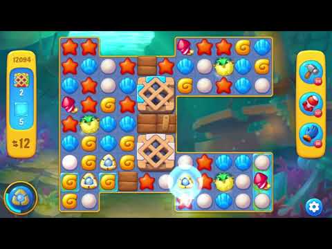 Fishdom  Level 12091 - 12100 (First Try) 🐡