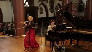 L. Moreau Dans la Foret enchantée Miriam Terragni flute and Catherine Sarasin piano