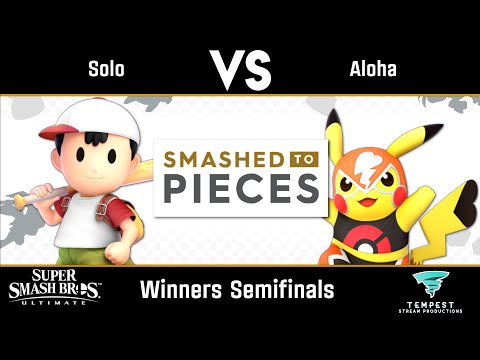 Solo (Ness) vs Aloha (Pikachu) - Winners Semifinals - Smashed to Pieces #40