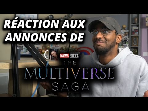 RÉACTION aux ANNONCES des PHASE 5 et 6 de MARVEL STUDIOS !