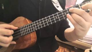 #070-1 Jake Shimabukuro - Music Box：(Ukulele Tutorial Part 1)  肥貓烏克麗麗教學