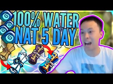 FULL Water NAT 5 Day?! - EVERY NAT 5 Lightning Is Water Element?! - Summoners War