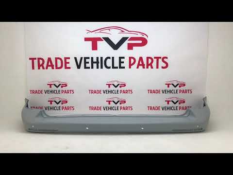 Fits VW Caravelle Transporter 2012-2015 Rear Bumper Smooth Primed With Sensor Holes video