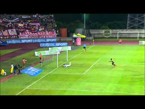 Itagüí 1- 0 Junior. Cuartos de Final ida Liga Postobón 2014- I - Win Sports